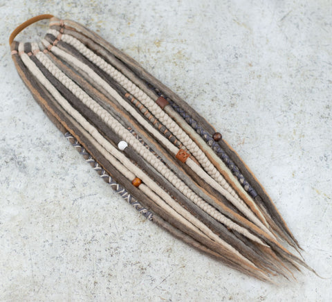 Earth Viking Dreadlock Extension Ponytail