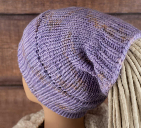 LAVENDER Dread tube from merino wool