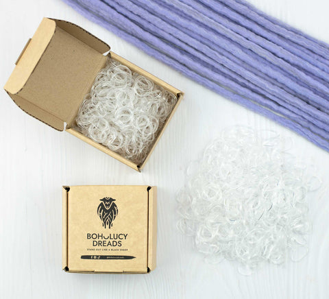 Transparent rubber band 500 pcs