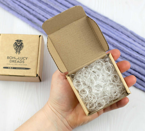 Transparent rubber band 500 pcs