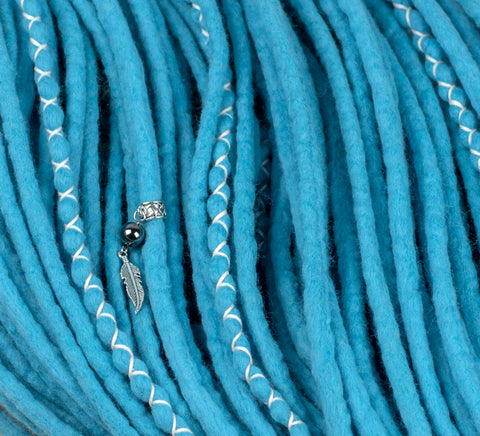 Water set of 10 pcs wool dreads bundle