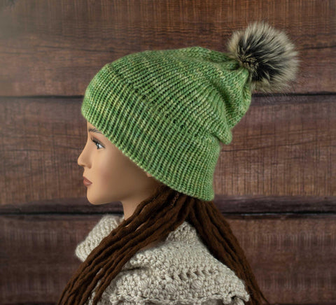 WOODLAND Winter hat for dreadlocks