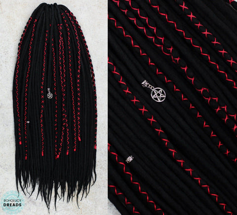 Vampire wool dreads