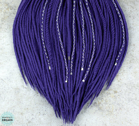 Iris wool dreads